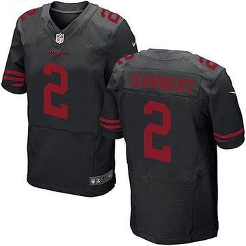 Blaine Gabbert San Francisco 49ers black Elite jersey