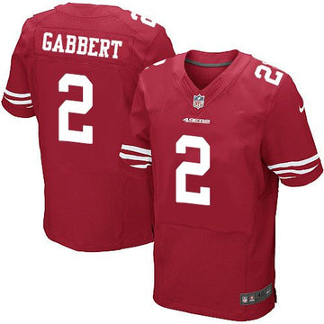 Blaine Gabbert San Francisco 49ers red Elite jersey