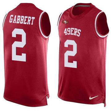 Blaine Gabbert San Francisco 49ers red jersey