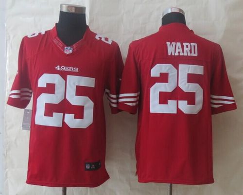 Jimmie Ward San Francisco 49ers red jersey