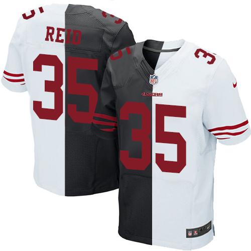 Eric Reid San Francisco 49ers black-white Elite jersey