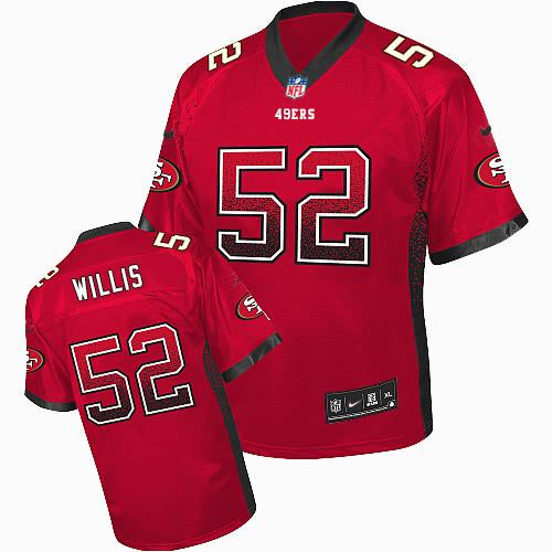 Patrick Willis San Francisco 49ers red Elite jersey