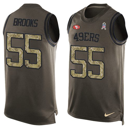 Ahmad Brooks San Francisco 49ers green Salute To Service jersey