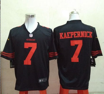 Colin Kaepernick San Francisco 49ers black Game jersey