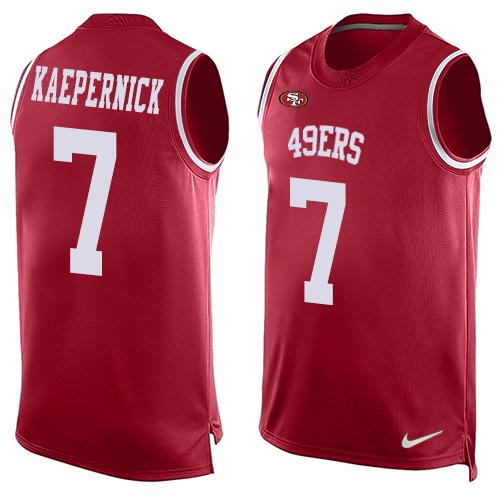 Colin Kaepernick San Francisco 49ers red jersey