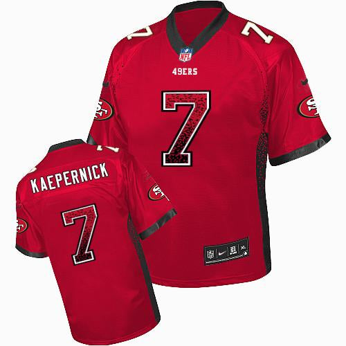 Colin Kaepernick San Francisco 49ers red Elite jersey