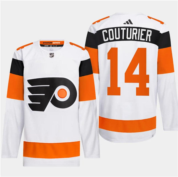 Sean Couturier Philadelphia Flyers white Stadium Series jersey