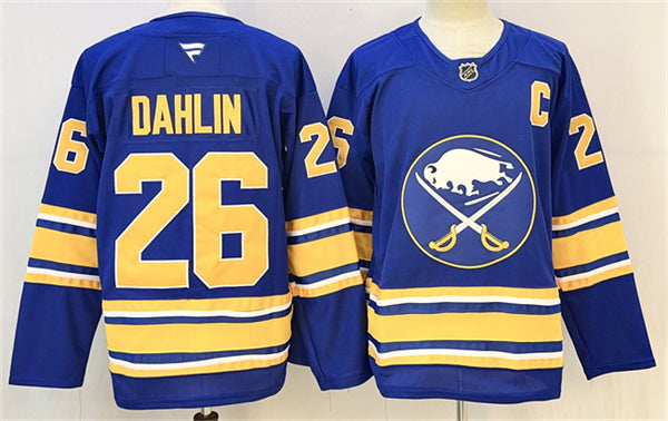 Rasmus Dahlin Buffalo Sabres blue jersey