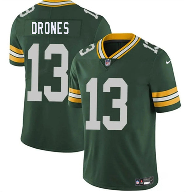 Kyron Drones Green Bay Packers green Vapor jersey