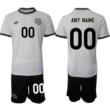 Custom Germany National Team white Home jersey