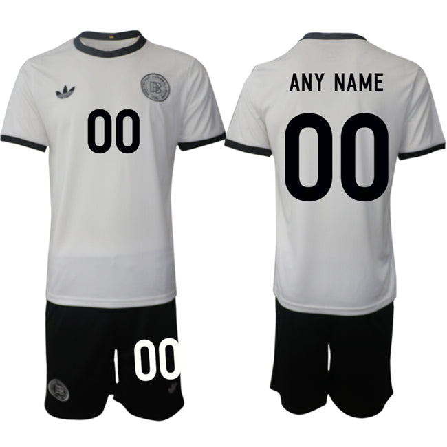 Custom Germany National Team white Home jersey