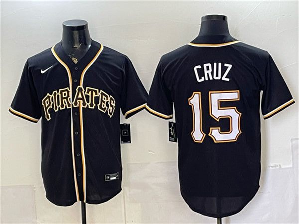 Oneil Cruz Pittsburgh Pirates black Fashion jersey