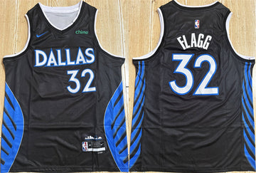 Cooper Flagg Dallas Mavericks black City Edition jersey