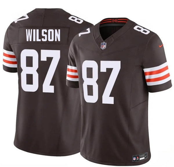 Kole Wilson Cleveland Browns brown Vapor jersey