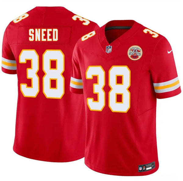 L'Jarius Sneed Kansas City Chiefs red Vapor jersey