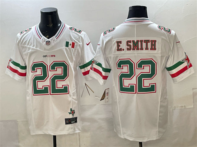Emmitt Smith Dallas Cowboys white jersey