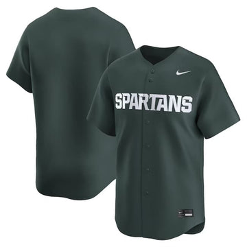 Custom Michigan State Spartans green Limited jersey