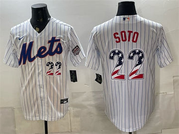Juan Soto New York Mets white Home jersey