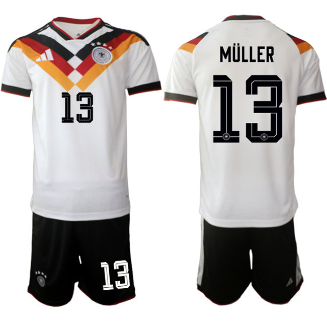 Thomas Müller Germany National Team white Home jersey