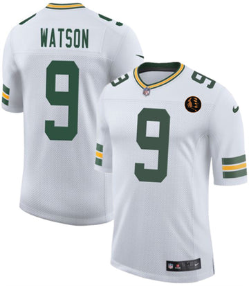 Christian Watson Green Bay Packers white Vapor jersey
