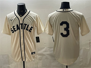 J.P. Crawford Seattle Mariners cream Alternate jersey