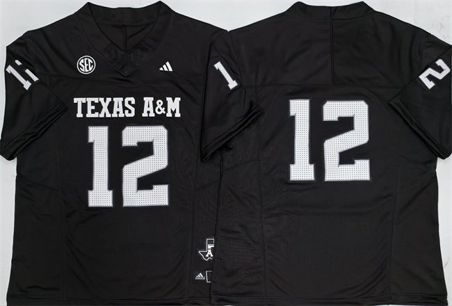 Premier Strategy Texas A&M Aggies black jersey