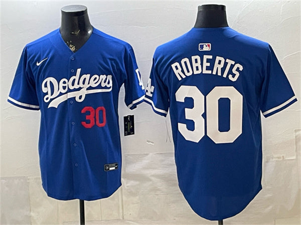 Dave Roberts Los Angeles Dodgers royal Limited jersey