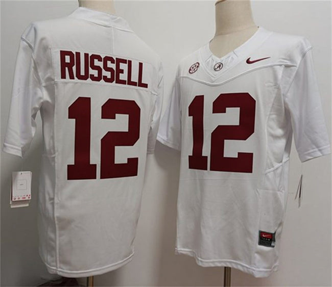 Keelon Russell Alabama Crimson Tide white jersey
