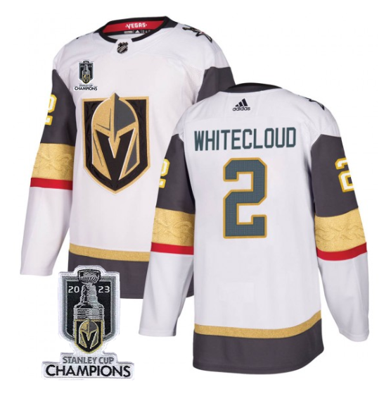 Zach Whitecloud Vegas Golden Knights white jersey