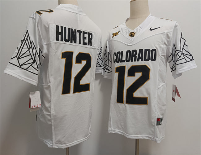 Travis Hunter Colorado Buffaloes white jersey