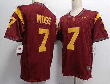 Miller Moss USC Trojans red jersey