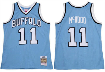 Bob McAdoo Los Angeles Clippers blue jersey