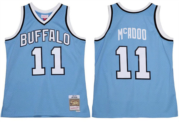 Bob McAdoo Los Angeles Clippers blue jersey