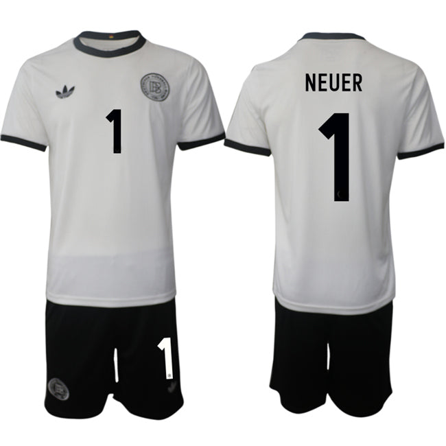 Manuel Neuer Germany National Team white Home jersey