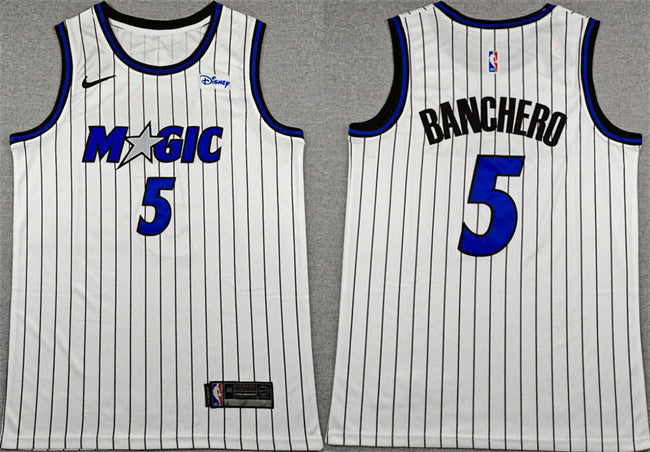 Paolo Banchero Orlando Magic white jersey