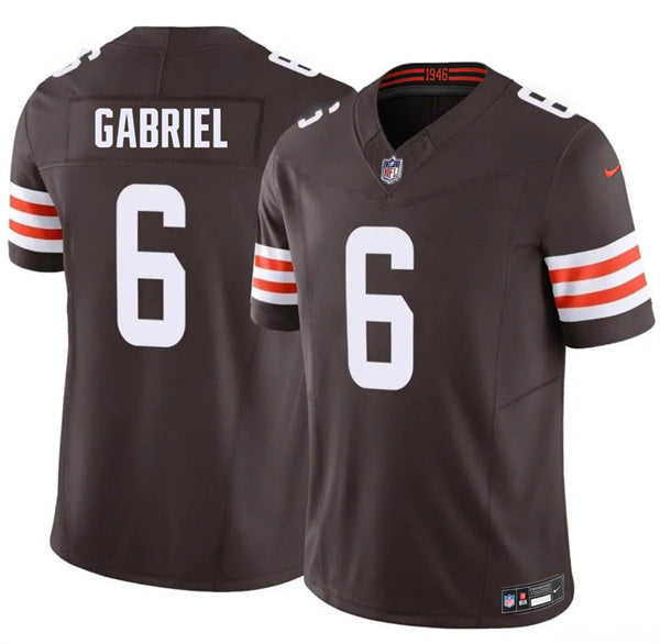 Dillon Gabriel Cleveland Browns brown Vapor jersey