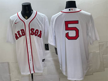 Caleb Durbin Boston Red Sox white jersey