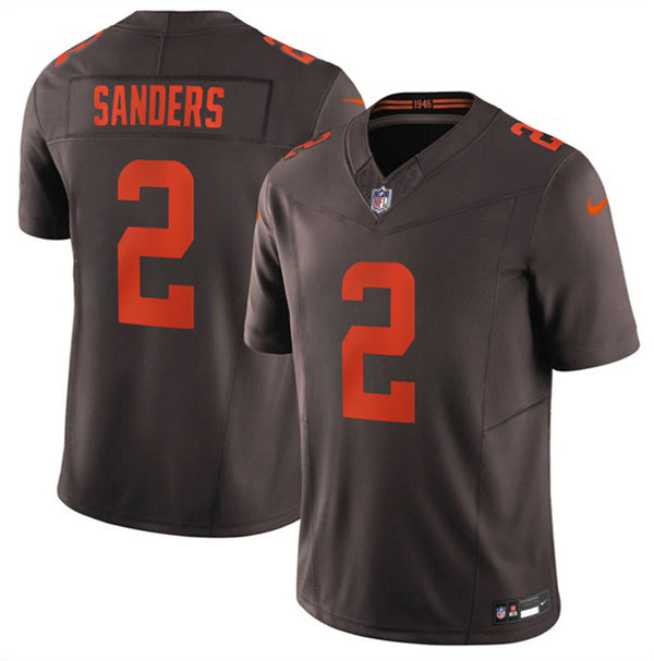 Shedeur Sanders Cleveland Browns brown Vapor jersey