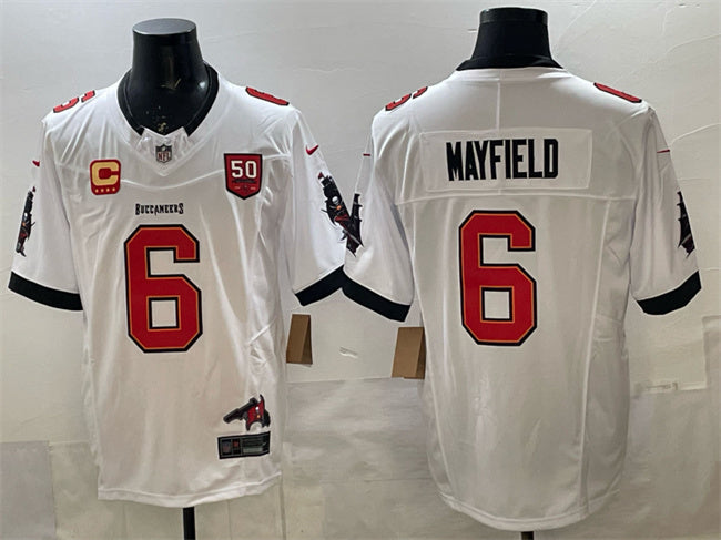Baker Mayfield Tampa Bay Buccaneers white Vapor jersey