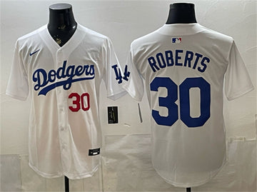 Dave Roberts Los Angeles Dodgers white Limited jersey
