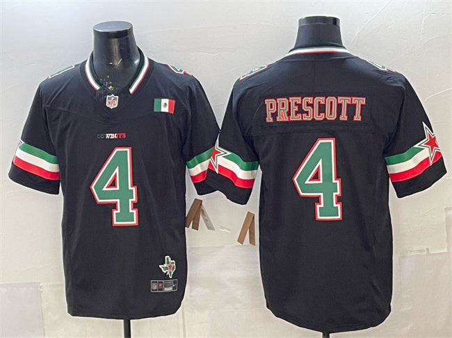 Dak Prescott Dallas Cowboys black jersey