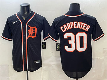 Kerry Carpenter Detroit Tigers black Fashion jersey