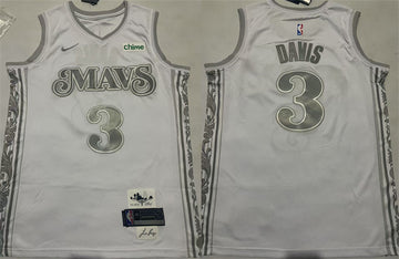 Anthony Davis Dallas Mavericks white City Edition jersey
