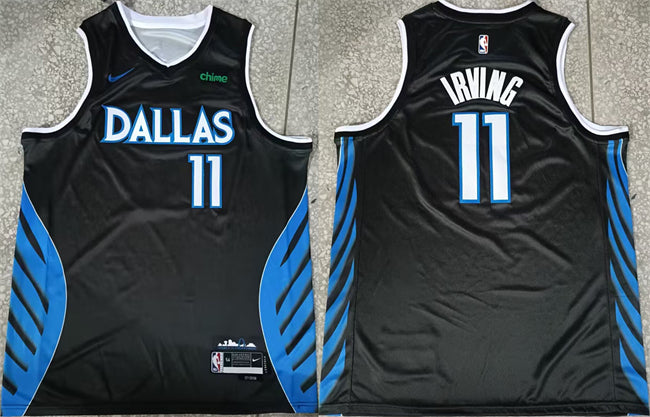 Kyrie Irving Dallas Mavericks black City Edition jersey