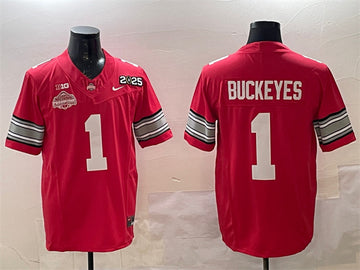 Ohio State Buckeyes red Vapor jersey