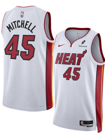 Davion Mitchell Miami Heat white jersey