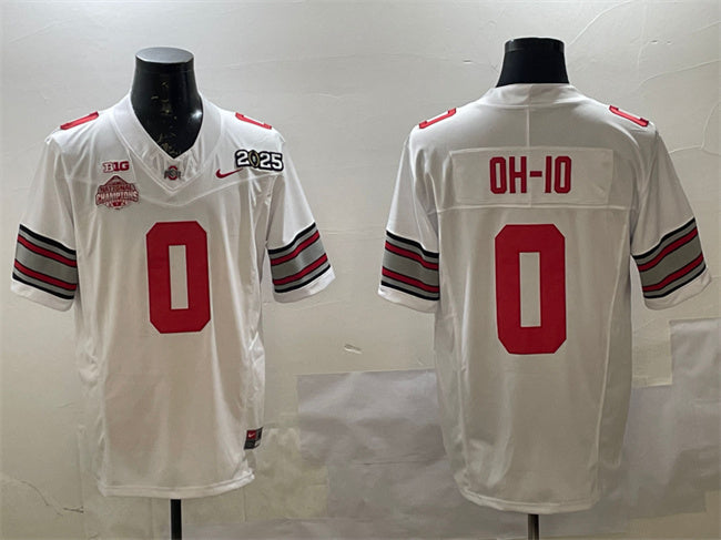 Ohio State Buckeyes white Vapor jersey