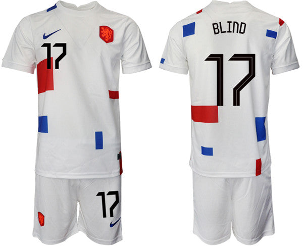 Bltnd Netherlands National Team white Away jersey