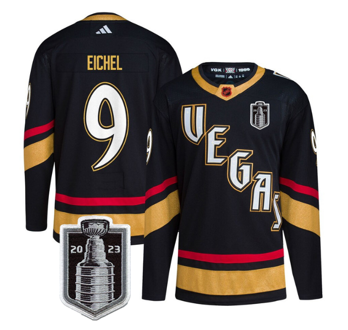Jack Eichel Vegas Golden Knights black jersey