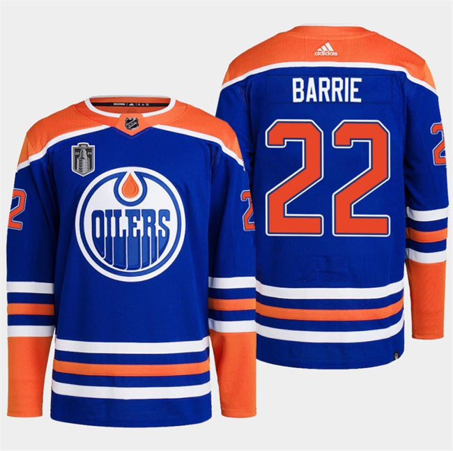 Tyson Barrie Edmonton Oilers royal jersey